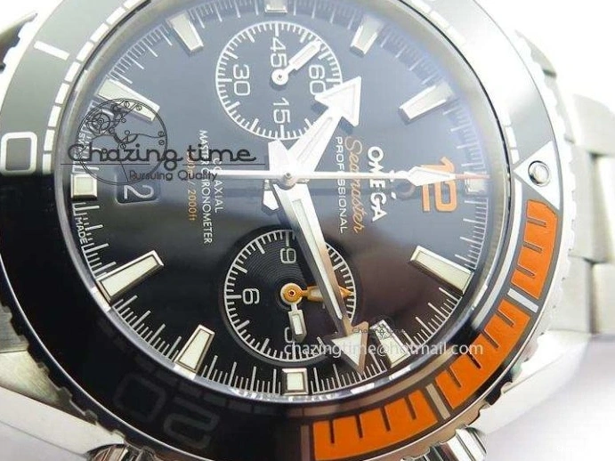 0207 Master Chronometer 45mm SS JHF Black Dial On SS Bracelet A Sustainable 8248